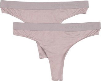 ORGANIC BASICS Thong Pastel Pink