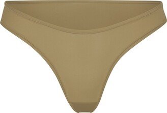 Fits Everybody Dipped Front Thong | Khaki