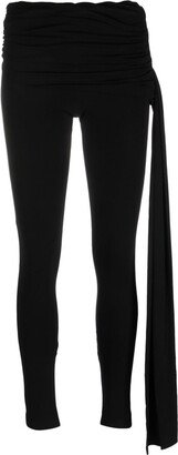 Sash-Detail Leggings