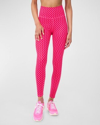 American Pop Pink TLC High-Rise Leggings