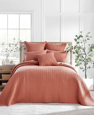 Mills Waffle Adobe 2 Piece Bedspread Set, Twin