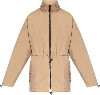 Parka with collar