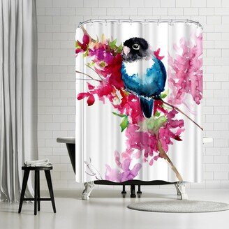 71 x 74 Shower Curtain, Lovebird by Suren Nersisyan
