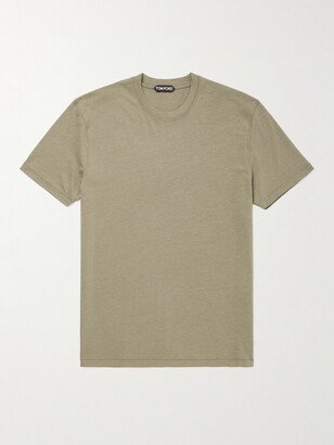 Slim-Fit Lyocell and Cotton-Blend Jersey T-Shirt