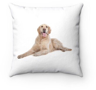 Golden Retriever Pillow - Throw Custom Cover Gift Idea Room Decor