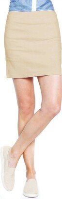 Slimsation Pull-On Skort In Stone