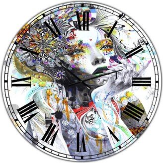 Designart Circulation Oversized Modern Wall Clock - 36 x 36