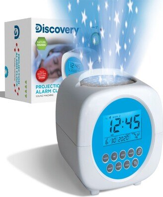 Discovery Kids Moon & Stars Projection Alarm Clock & Sound Machine