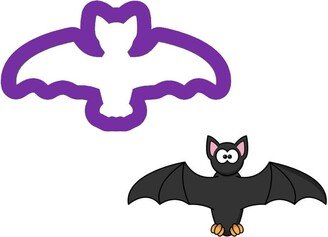 Bat #2 Cookie Cutter - Halloween Cutters Animal Cutters- Polymer Clay Trick Or Treat Craft