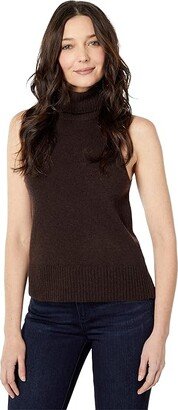 St Vincent Turtleneck Tank (Heather Molasses) Women's Clothing