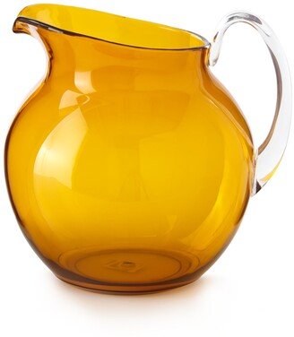 Mario Luca Giusti Palla Transparent Acrylic Pitcher, Amber