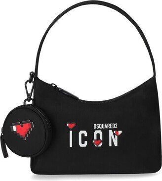 Icon Seasonal Black Hobo Bag