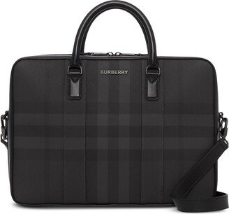 Check-Pattern Briefcase