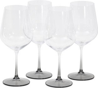 TJMAXX Set Of 4 Gianna Ombre Red Wine Glasses