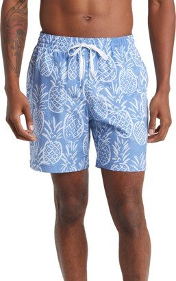 Print 7-Inch Swim Trunks