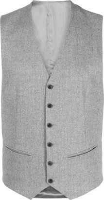 FURSAC Mélange-Effect Wool Waistcoat