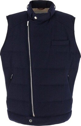 Straight Hem Padded Gilet