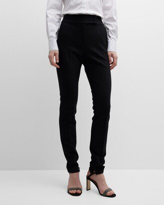 Super Skinny Stretch Wool Trousers