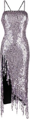 Avery pailette-embellished midi dress