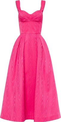 Lyla taffeta midi dress