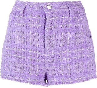 Tweed Mini Shorts