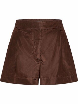 Pressed-Crease Tailored Shorts