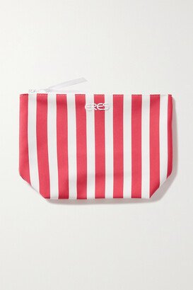 Pocket Samba Striped Woven Pouch - Pink