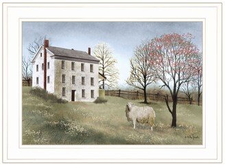 Spring at White House Farm by Billy Jacobs, Ready to hang Framed Print, White Frame, 21 x 15