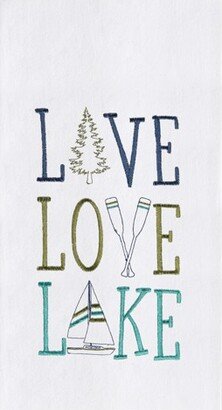 Live, Love, Lake Kitchen Towel