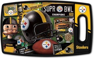 NFL Pittsburgh Steelers Retro Series Cutting Board