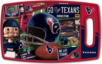 NFL Houston Texans Retro Series Cutting Board