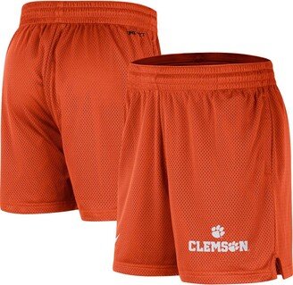 Men's Orange Clemson Tigers Mesh Performance Shorts