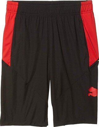 Cat Shorts Black/High Risk Red) Men's Shorts