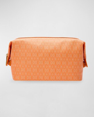 Men's Vegan Monogram Washbag Toiletry Kit-AB