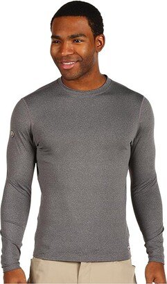 Hot Chillys Micro-Elite Chamois Crew Neck (Granite) Men's Underwear