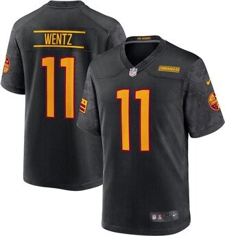 Men's Carson Wentz Black Washington Commanders Alternate Game Player Jersey