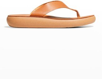 Chary's Leather Thong Sandals