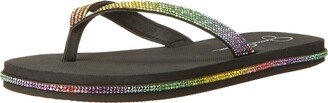 Women's Kalouy Embellished Flat Sandal Flip-Flop