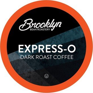 Brooklyn Bean Roastery Brooklyn Beans Coffee Pods for Keurig K-Cups Coffee Maker, Express-O, 40 Count