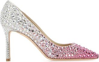 Romy Embellished Two-Toned Pumps