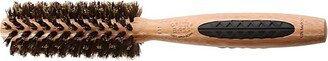 Bass Brushes Straighten & Curl Hair Brush Premium Bamboo Handle Round Brush with 100% Pure Bass Premium Select Firm Natural Boar Bristles Small Small