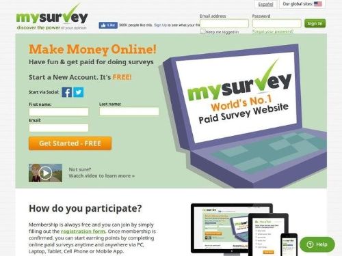 Mysurvey.com Promo Codes & Coupons