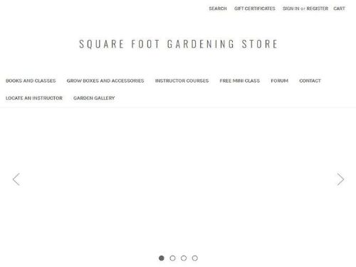 Square Foot Gardening Promo Codes & Coupons