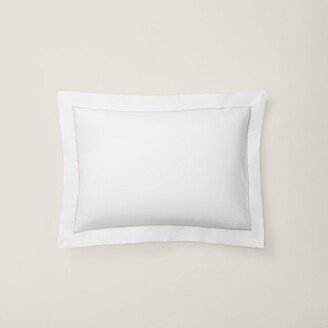 Organic Cotton Percale Palmer Sham-AB