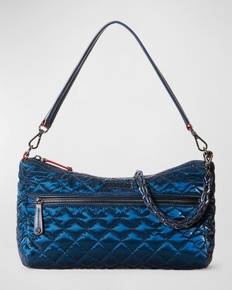 Crosby Metallic Quilted Shoulder Bag