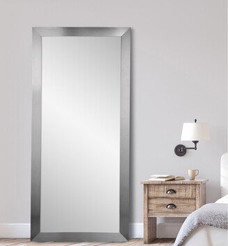 BrandtWorks Modern Silver Floor Mirror