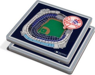 MLB New York Yankees 3D Stadium View Coaster