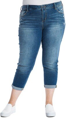 Medium Rise Boyfriend Jeans