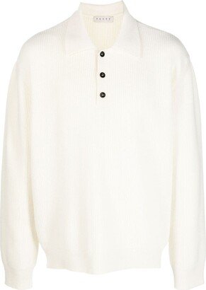 Pointelle-Knit Drop-Shoulder Jumper