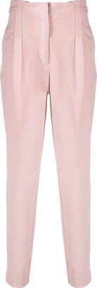 Tapered High-Waisted Trousers-AB